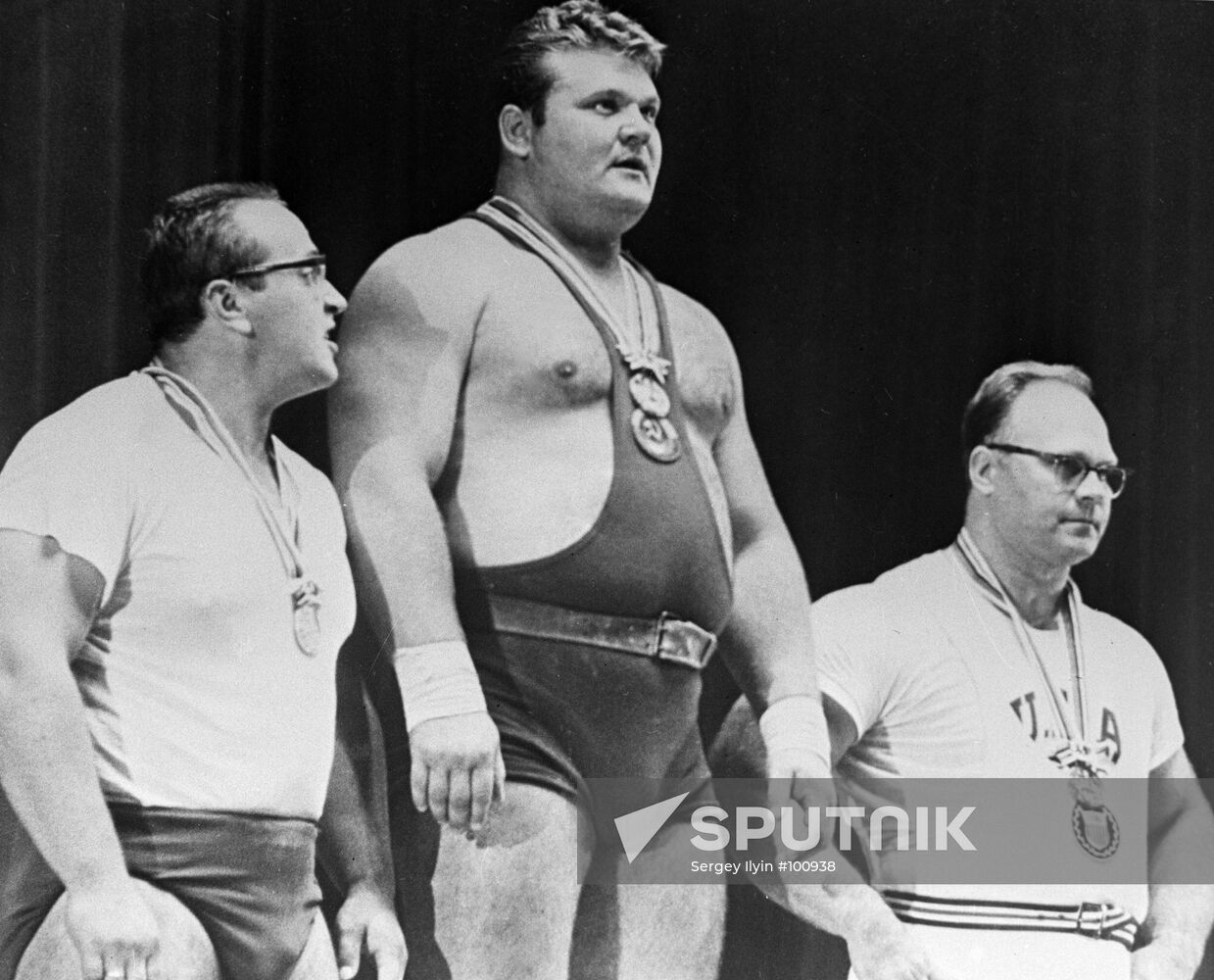 OLYMPIC GAMES WEIGHTLIFTING SCHEMANSKY ZHABOTINSKY VLASOV