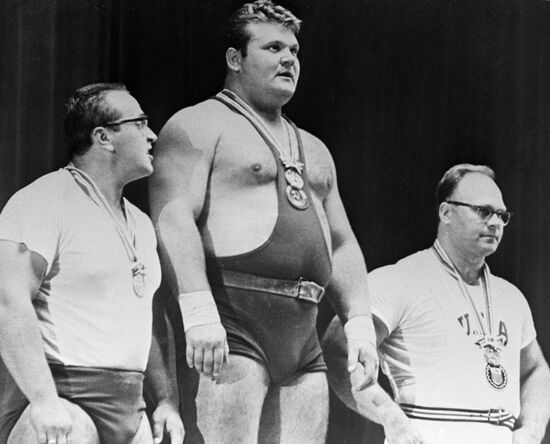 OLYMPIC GAMES WEIGHTLIFTING SCHEMANSKY ZHABOTINSKY VLASOV