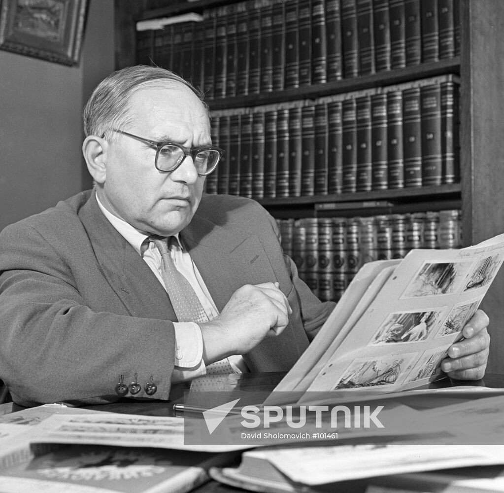 Film director Alexander Ptushko