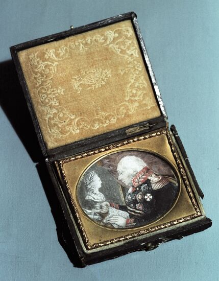 PORTRAIT KUTUZOV MINIATURE HISTORY MUSEUM ST.PETERSBURG