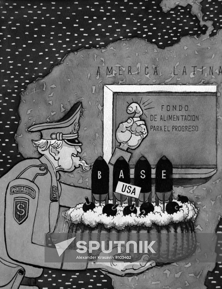 political cartoon USSR 