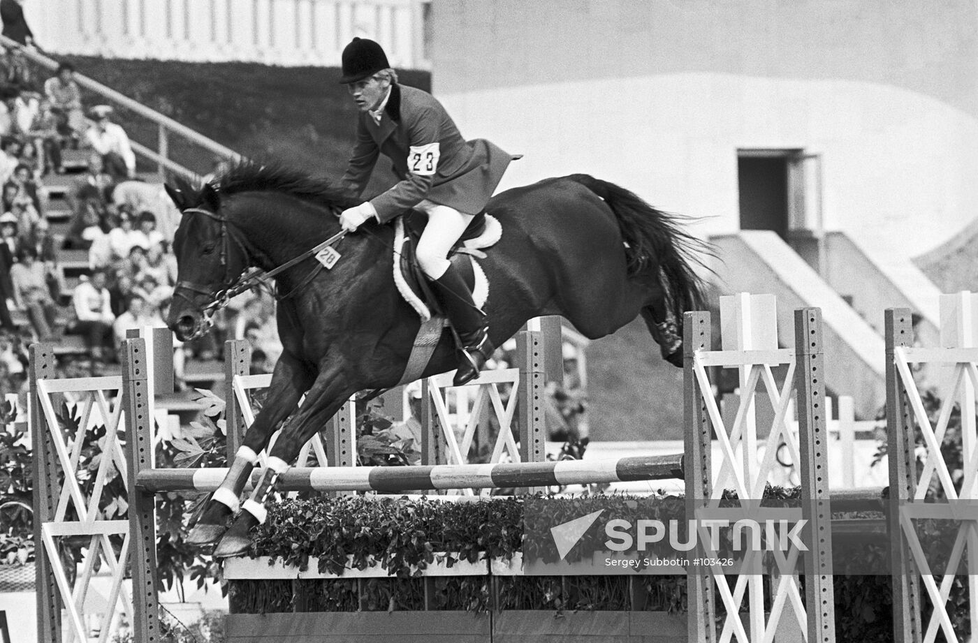 Blinov triathlon horse '80 Olympics