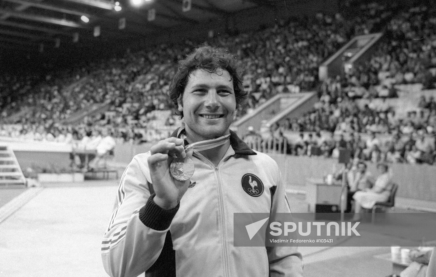 '80 Olympics Parisi judo medal