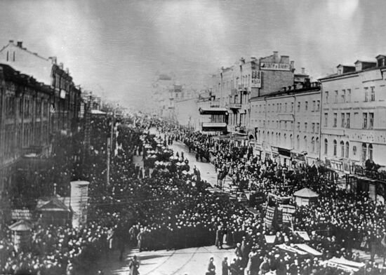 FUNERAL WORKERS REBELLION KIEV