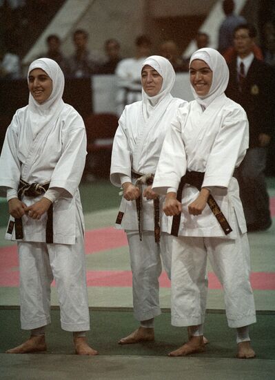 ATHLETES COMPETITIONS KARATE