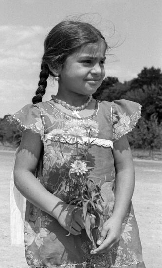girl first-grader