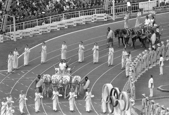 Opening ceremony XXII Olympic games
