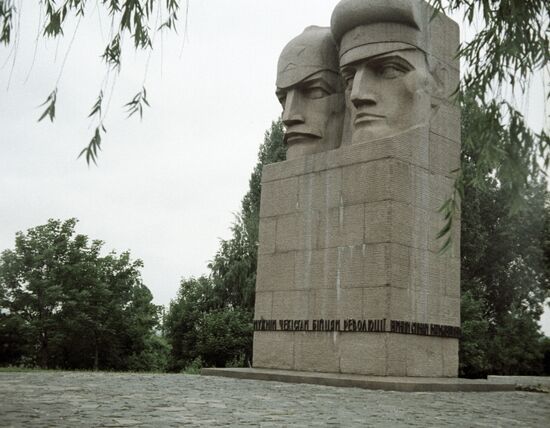 Monument Chekist revolutionaries