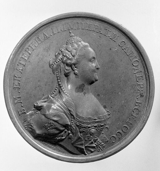 Smallpox vaccination medal Ivanov