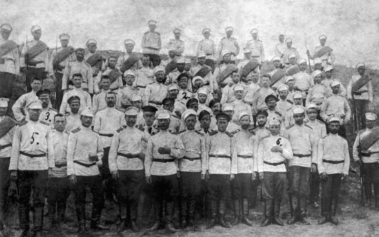 SAPPERS TURKESTAN BATTALION UPRISING