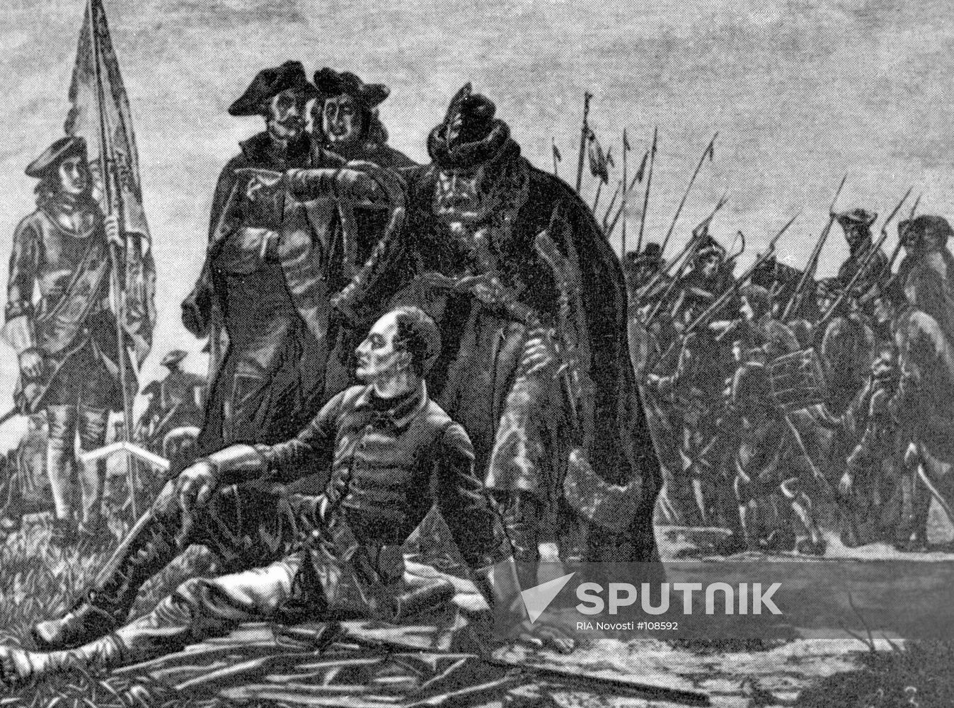 Karl XII Mazepa Battle of Poltava