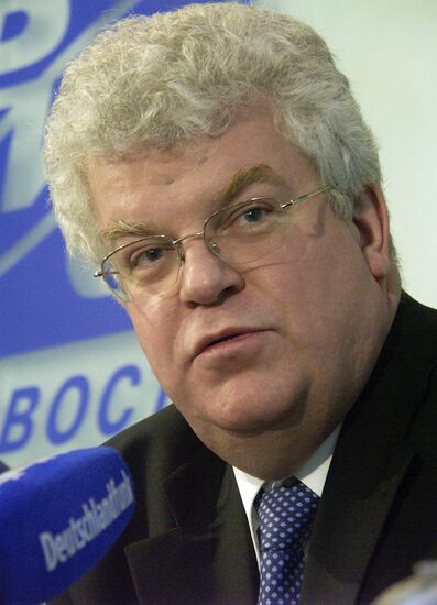 CHIZHOV NEWS CONFERENCE RIA NOVOSTI