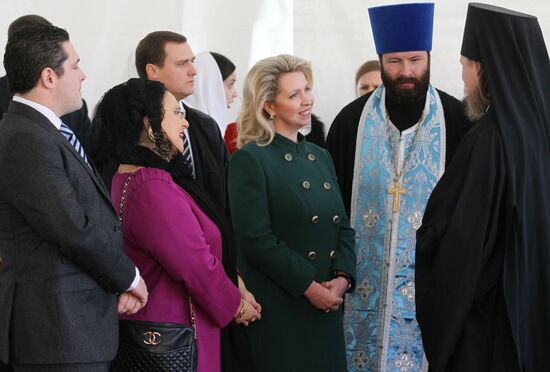 Svetlana Medvedeva in Madrid