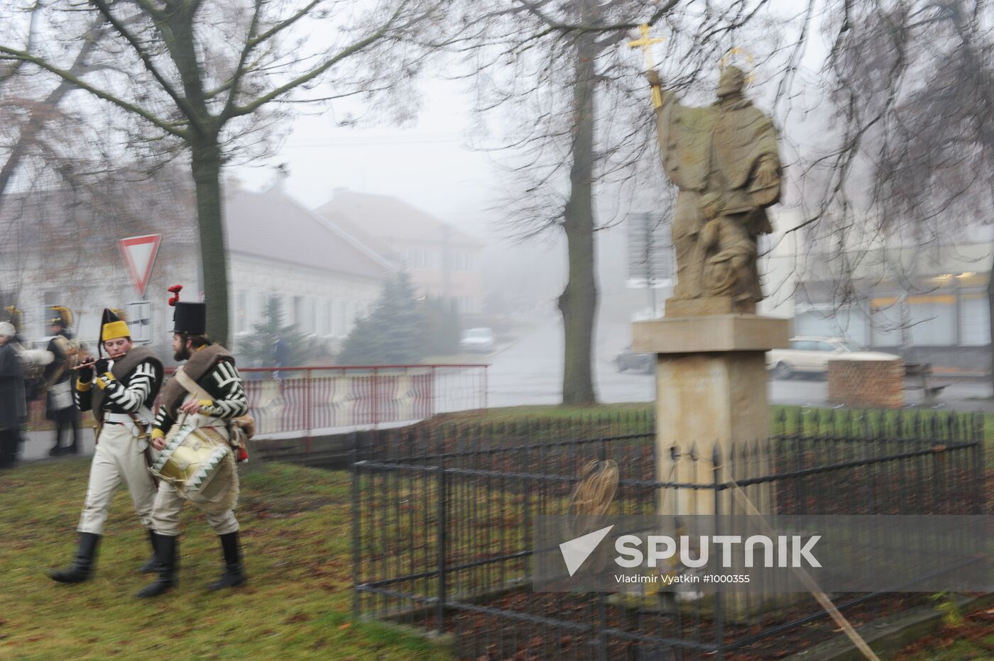 Battle of Austerlitz reenacted in Czech Republic