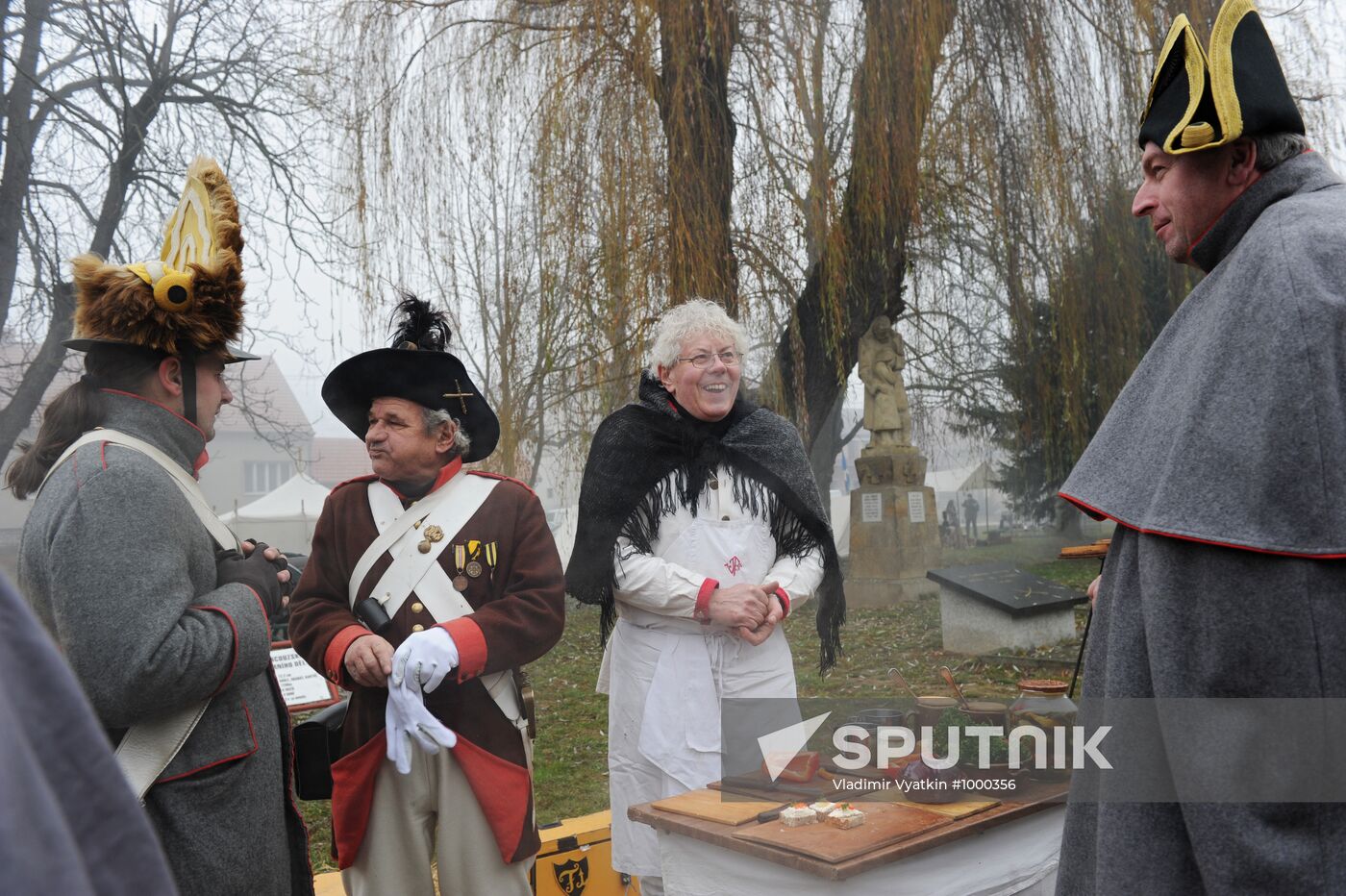 Battle of Austerlitz reenacted in Czech Republic