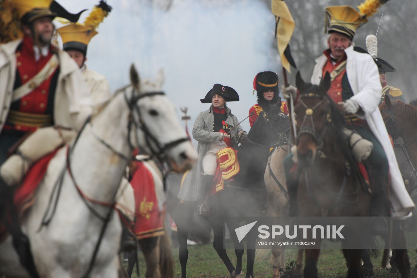 Battle of Austerlitz reenacted in Czech Republic