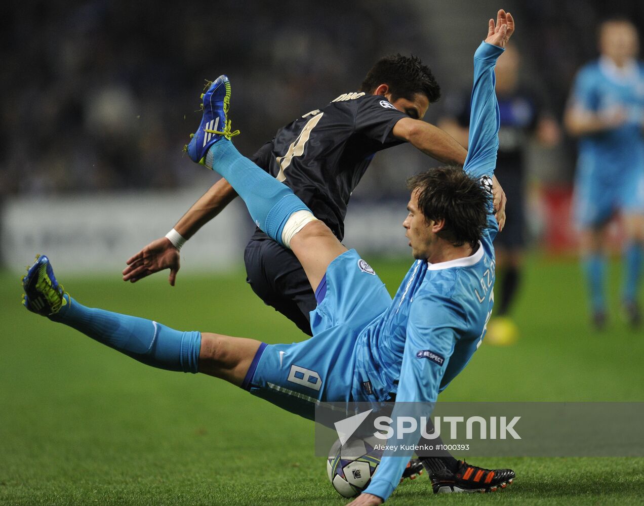 Football. Champions League. Match "Port" - "Zenit"