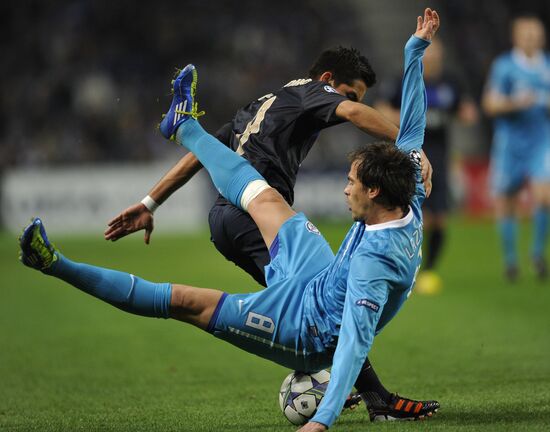 Football. Champions League. Match "Port" - "Zenit"