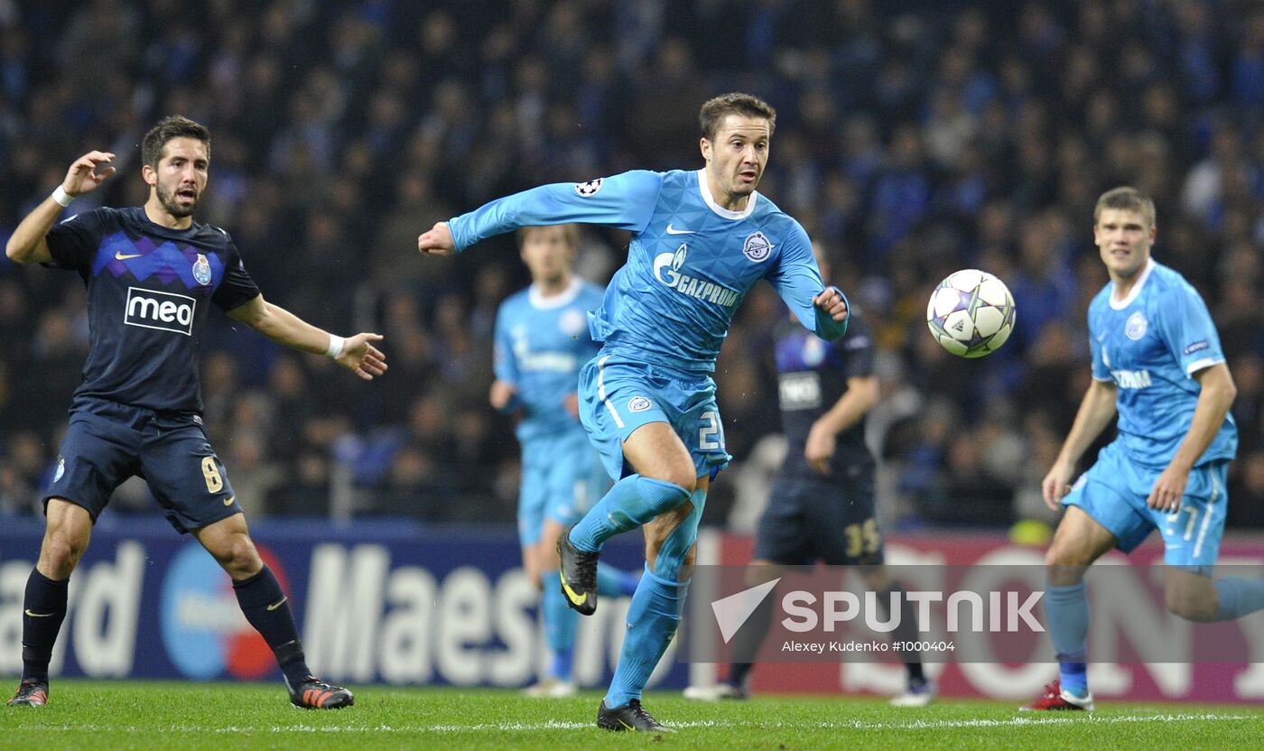 Football. Champions League. Match "Port" - "Zenit"