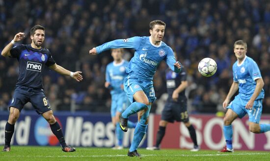 Football. Champions League. Match "Port" - "Zenit"