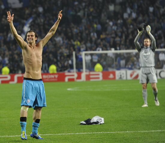 Football. Champions League. Match "Port" - "Zenit"