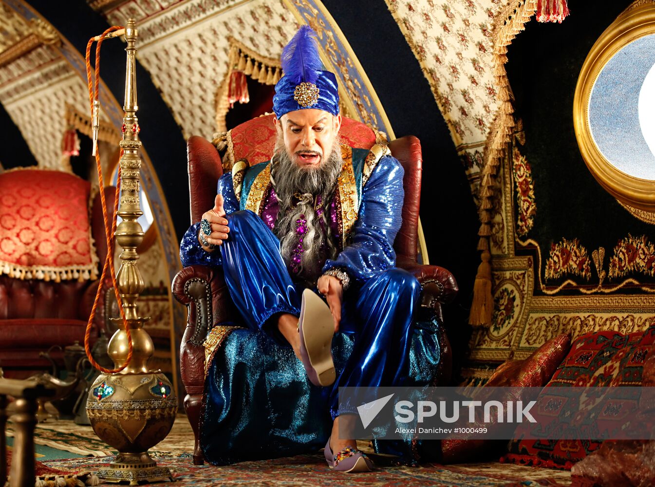Shooting of New Year musical "Aladdin"