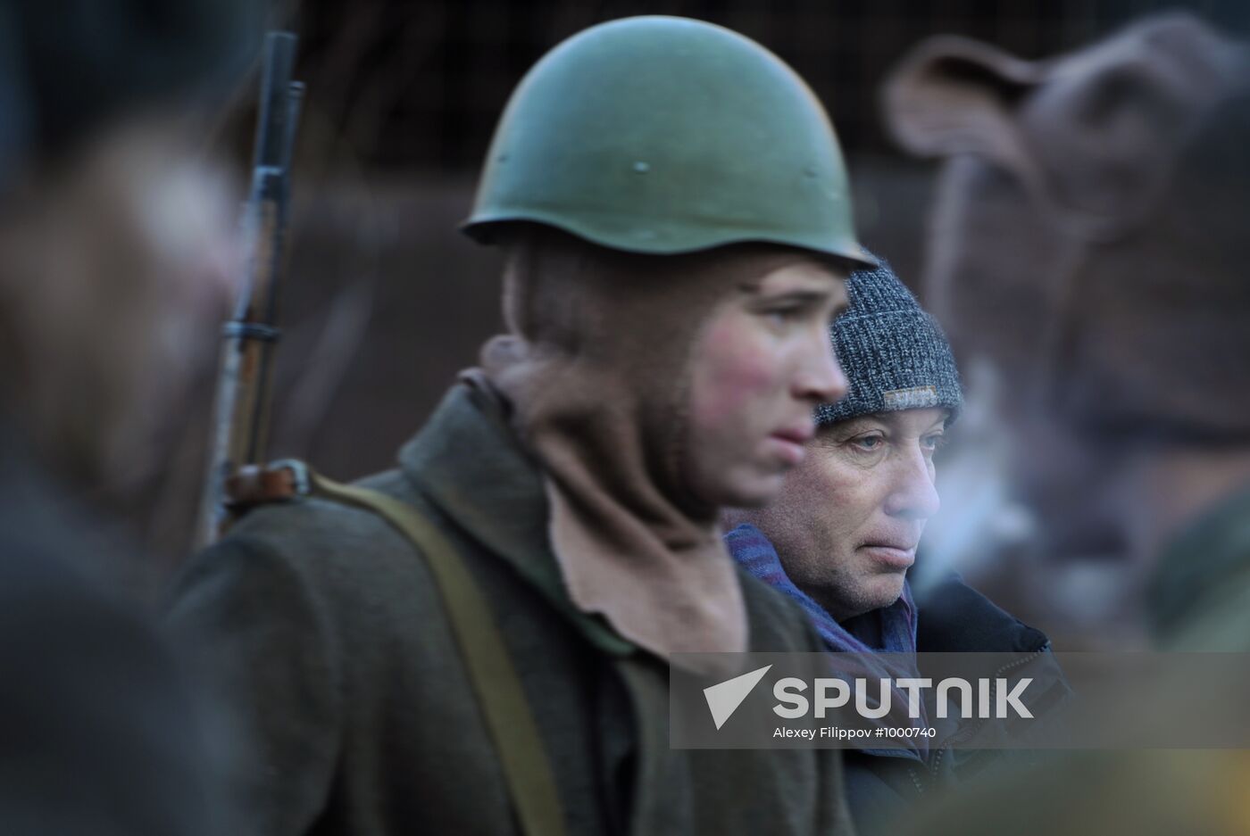 Filming Sergei Ursulyak's miniseries "Life and Destiny"