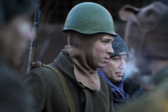 Filming Sergei Ursulyak's miniseries "Life and Destiny"