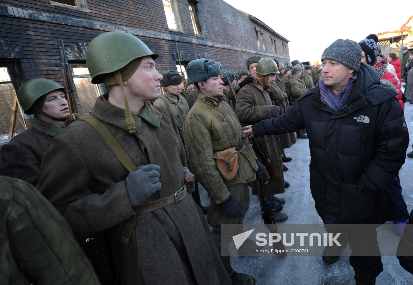 Filming Sergei Ursulyak's miniseries "Life and Destiny"