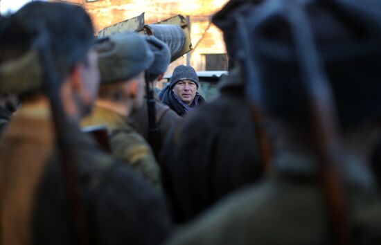Filming Sergei Ursulyak's miniseries "Life and Destiny"