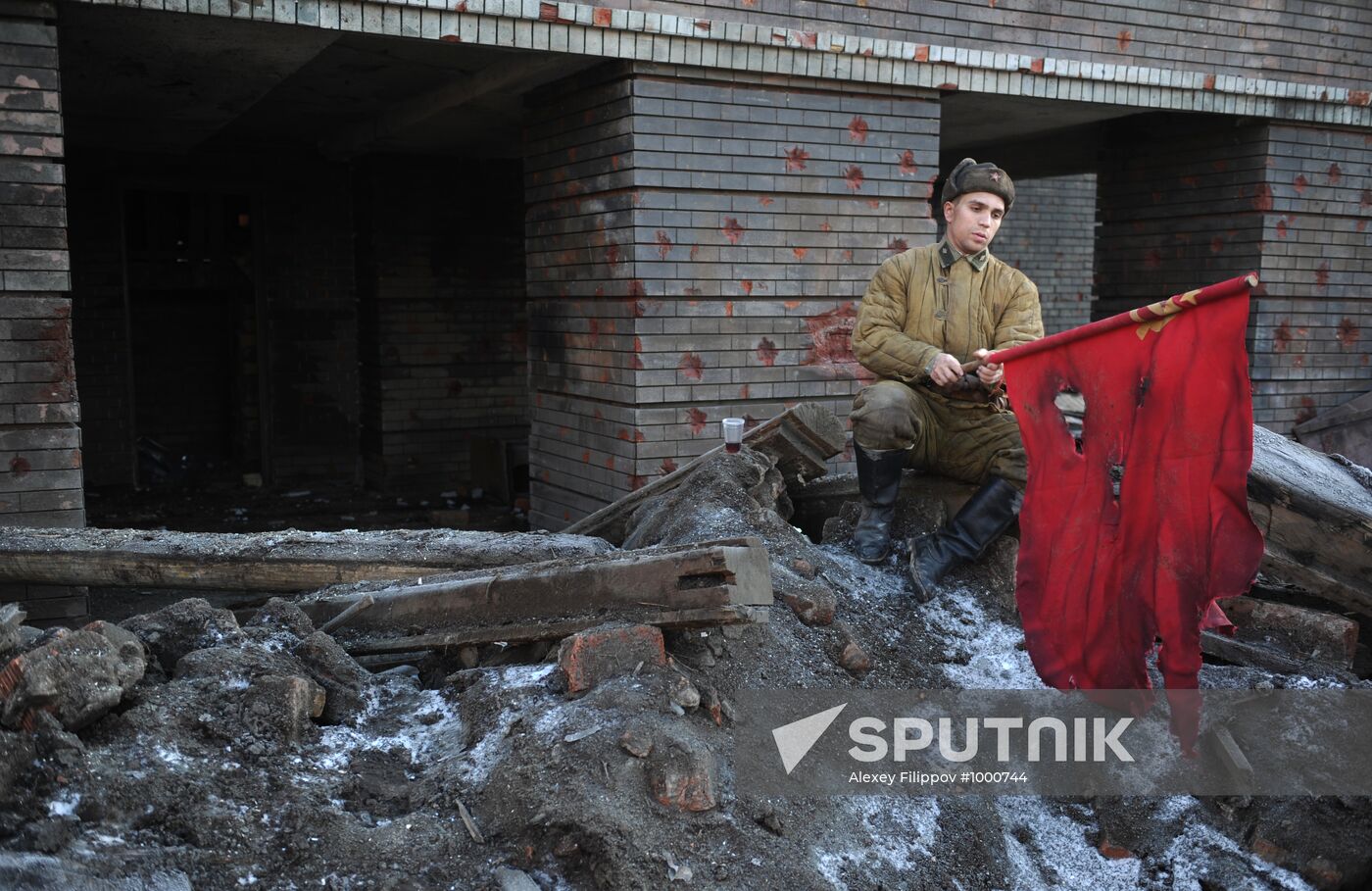 Filming Sergei Ursulyak's miniseries "Life and Destiny"