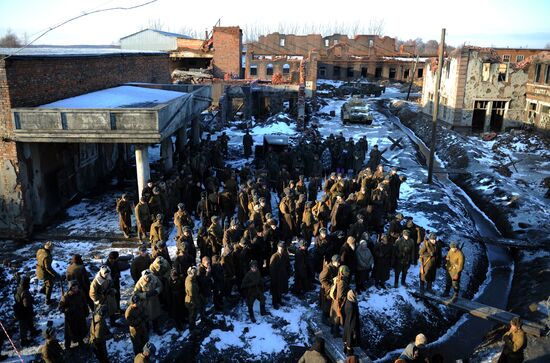 Filming Sergei Ursulyak's miniseries "Life and Destiny"