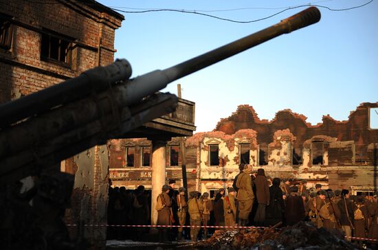 Filming Sergei Ursulyak's miniseries "Life and Destiny"