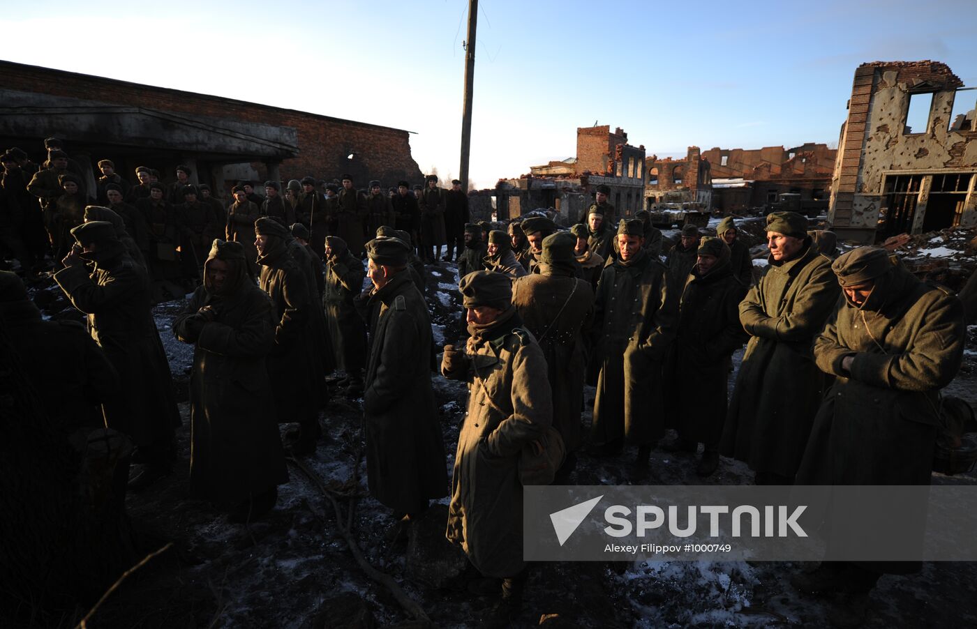 Filming Sergei Ursulyak's miniseries "Life and Destiny"