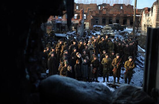 Filming Sergei Ursulyak's miniseries "Life and Destiny"