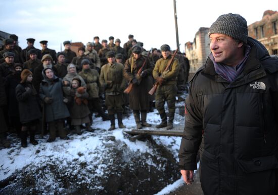 Filming Sergei Ursulyak's miniseries "Life and Destiny"