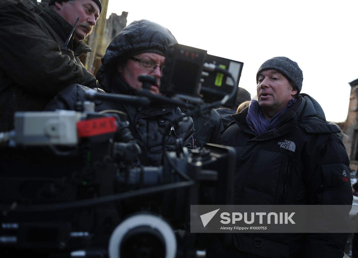 Filming Sergei Ursulyak's miniseries "Life and Destiny"