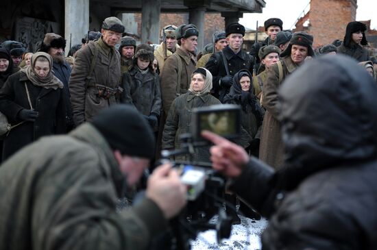 Filming Sergei Ursulyak's miniseries "Life and Destiny"