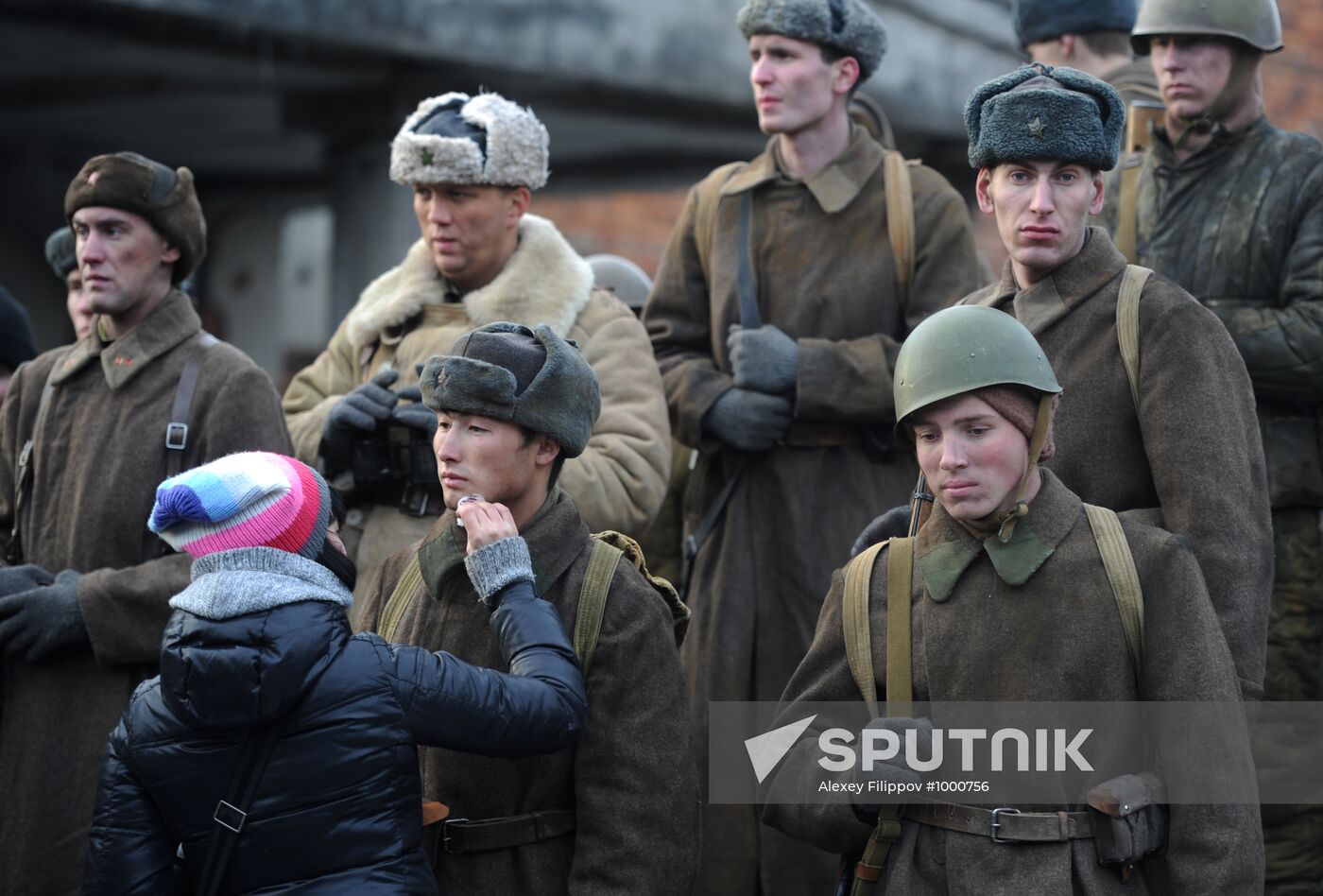 Filming Sergei Ursulyak's miniseries "Life and Destiny"