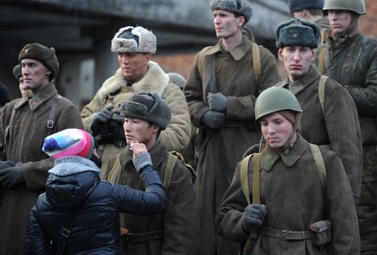 Filming Sergei Ursulyak's miniseries "Life and Destiny"
