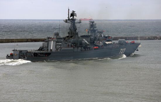 Long-haul dispatch of the ships "Yaroslav Mudry" and "Lena"