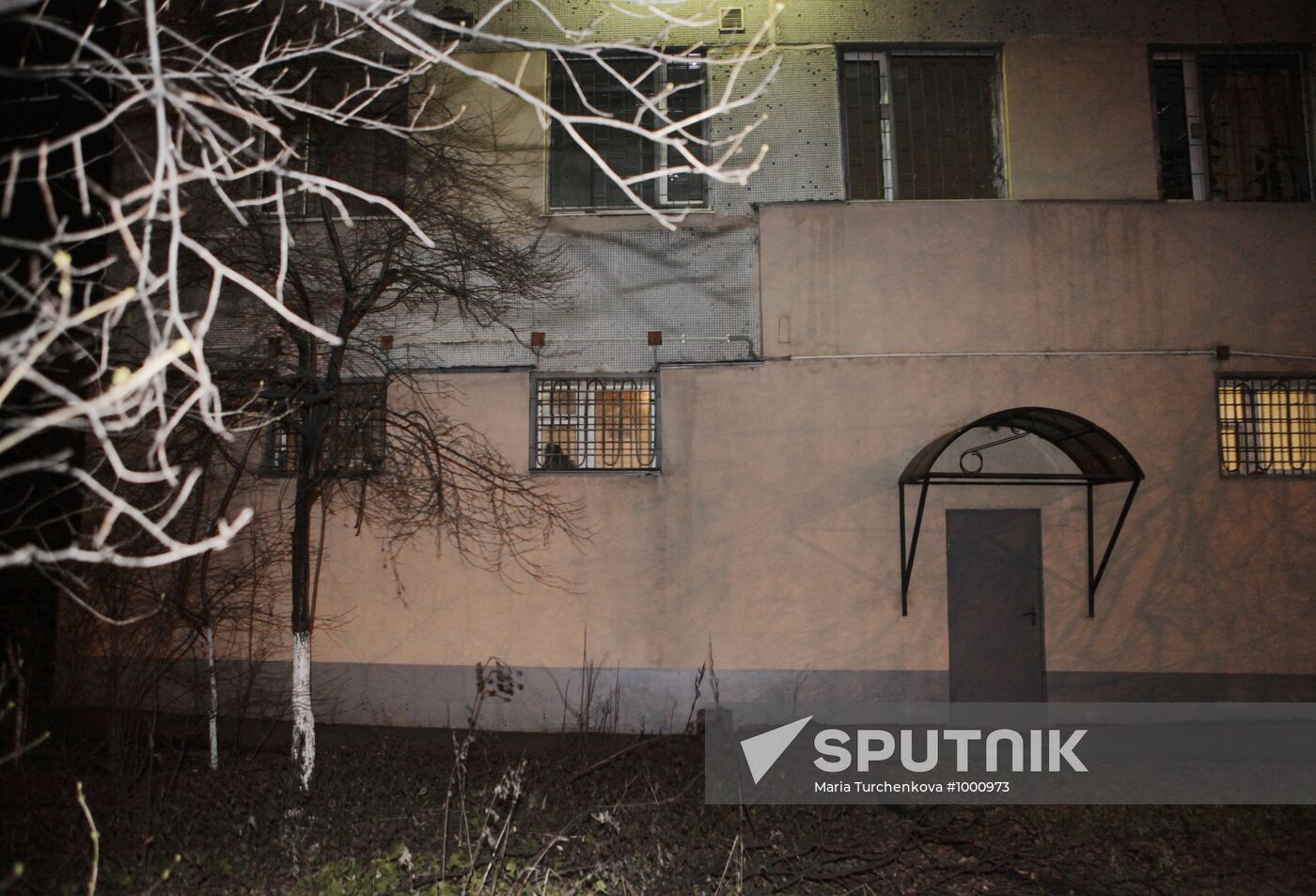 Alexei Navalny appears in special detention center