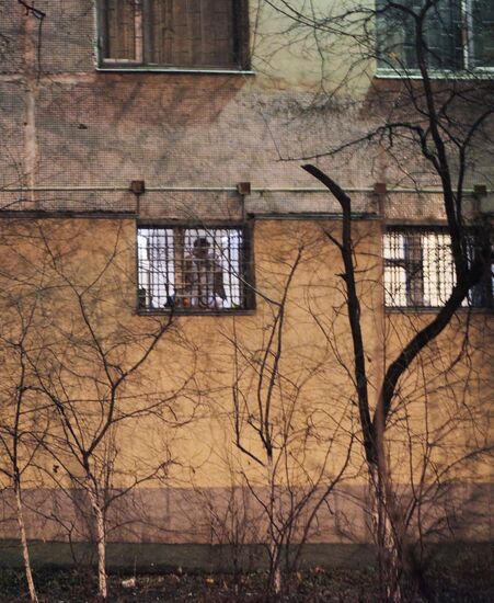 Alexei Navalny appears in special detention center