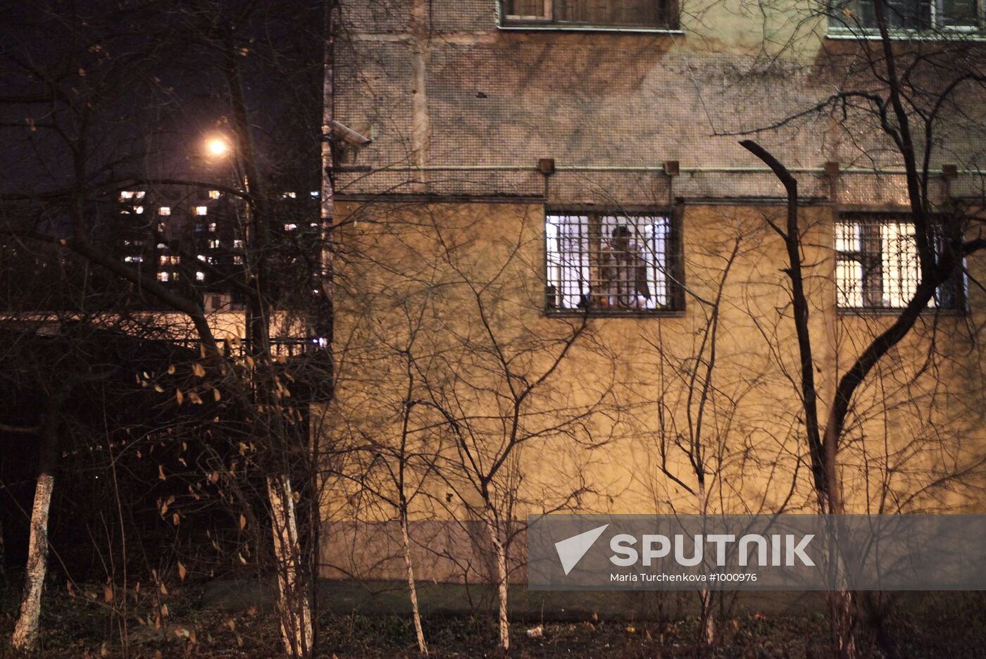 Alexei Navalny appears in special detention center