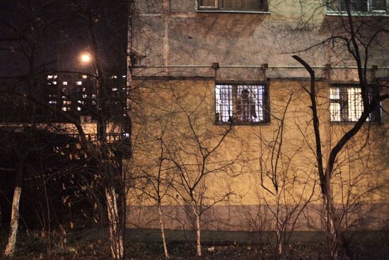 Alexei Navalny appears in special detention center