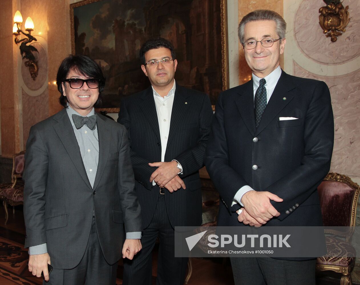 Antonio Zanardi Landi decorates Alla Werber