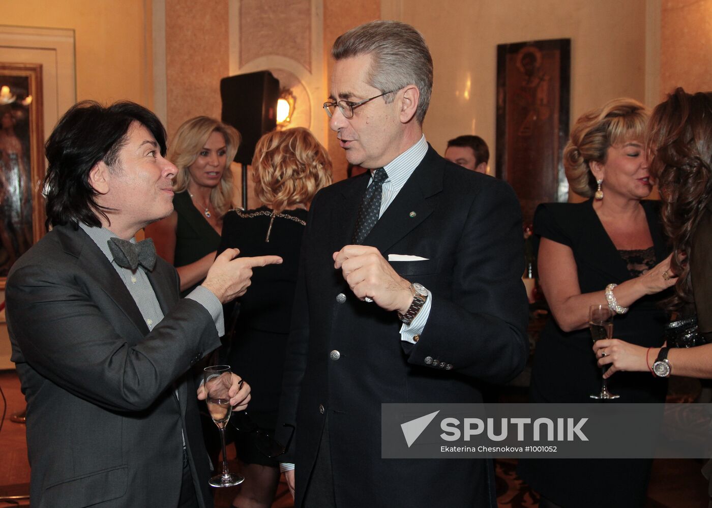 Antonio Zanardi Landi decorates Alla Werber