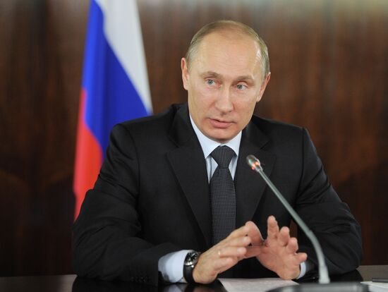 Vladimir Putin chairs All-Russia People's Front council meeting