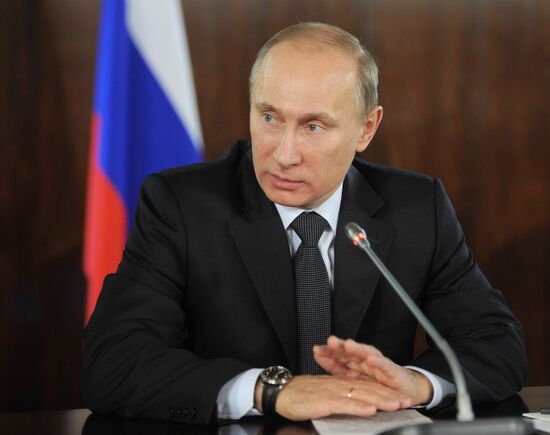 Vladimir Putin chairs All-Russia People's Front council meeting