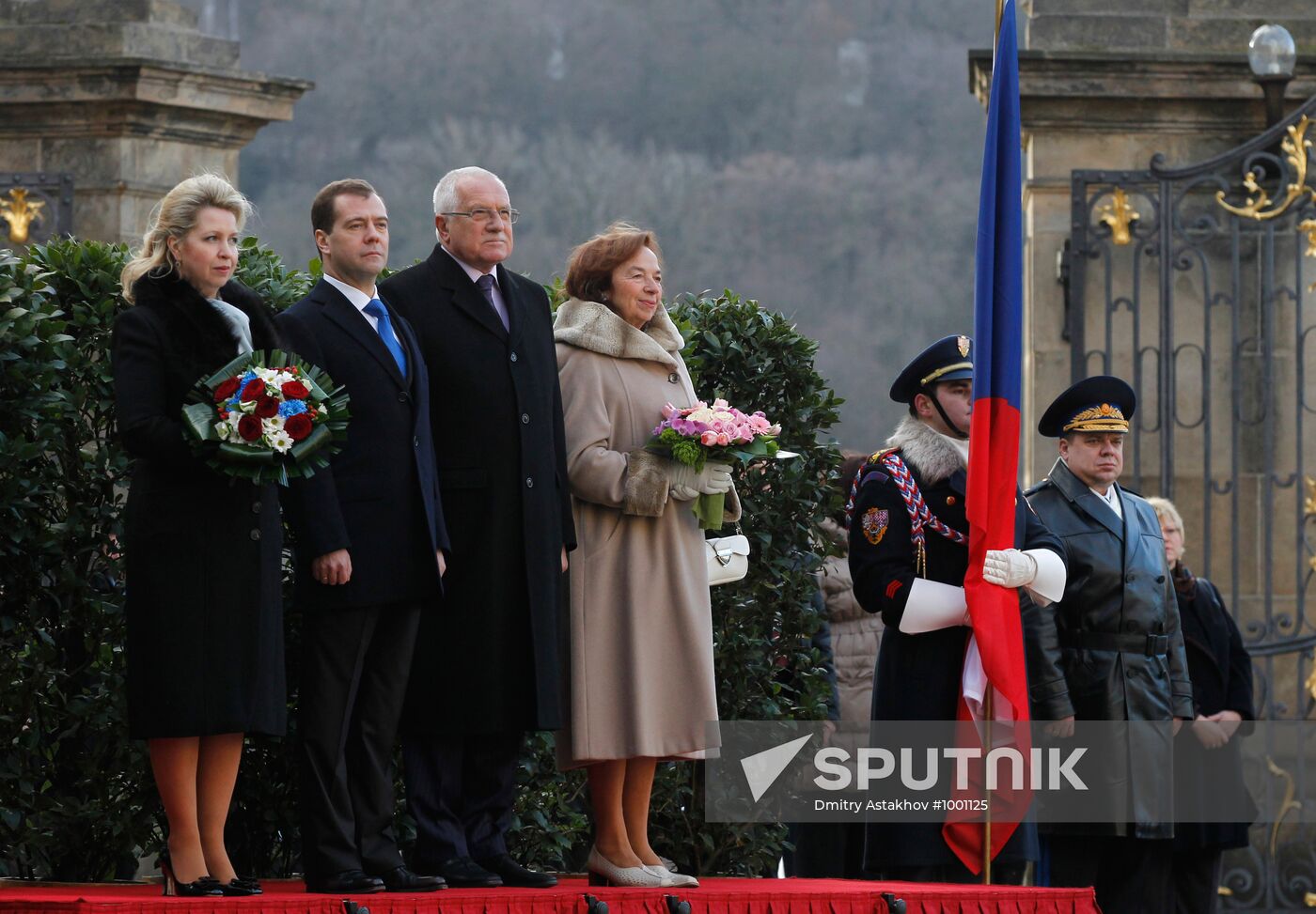 Dmitry Medvedev visits Czech Republic